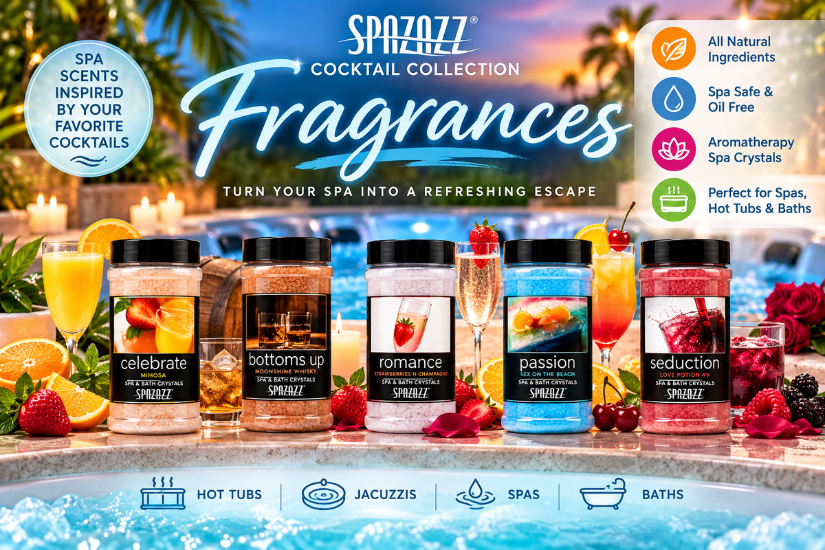 Hot Tub & Spa Fragrances – Aromatherapy Crystals - Spa Tender Store