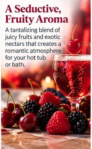 Spazazz Seduction Love Potion #9 Spa & Bath Crystals, 17 oz – Romantic Aromatherapy Hot Tub Fragrance, Oil-Free Spa Crystals for Jacuzzis, Whirlpool Tubs & Jetted Baths