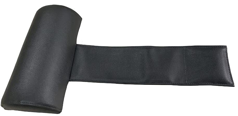 Universal Head Pillows for Outdoor Hot Tubs and Chaise lounges- Adjustable Hot Tub Headrests and Weighted Hot Tub Pillow That Fits Any Spa. Great Replacement Spa Pillows or Spas Headrests.(Black)