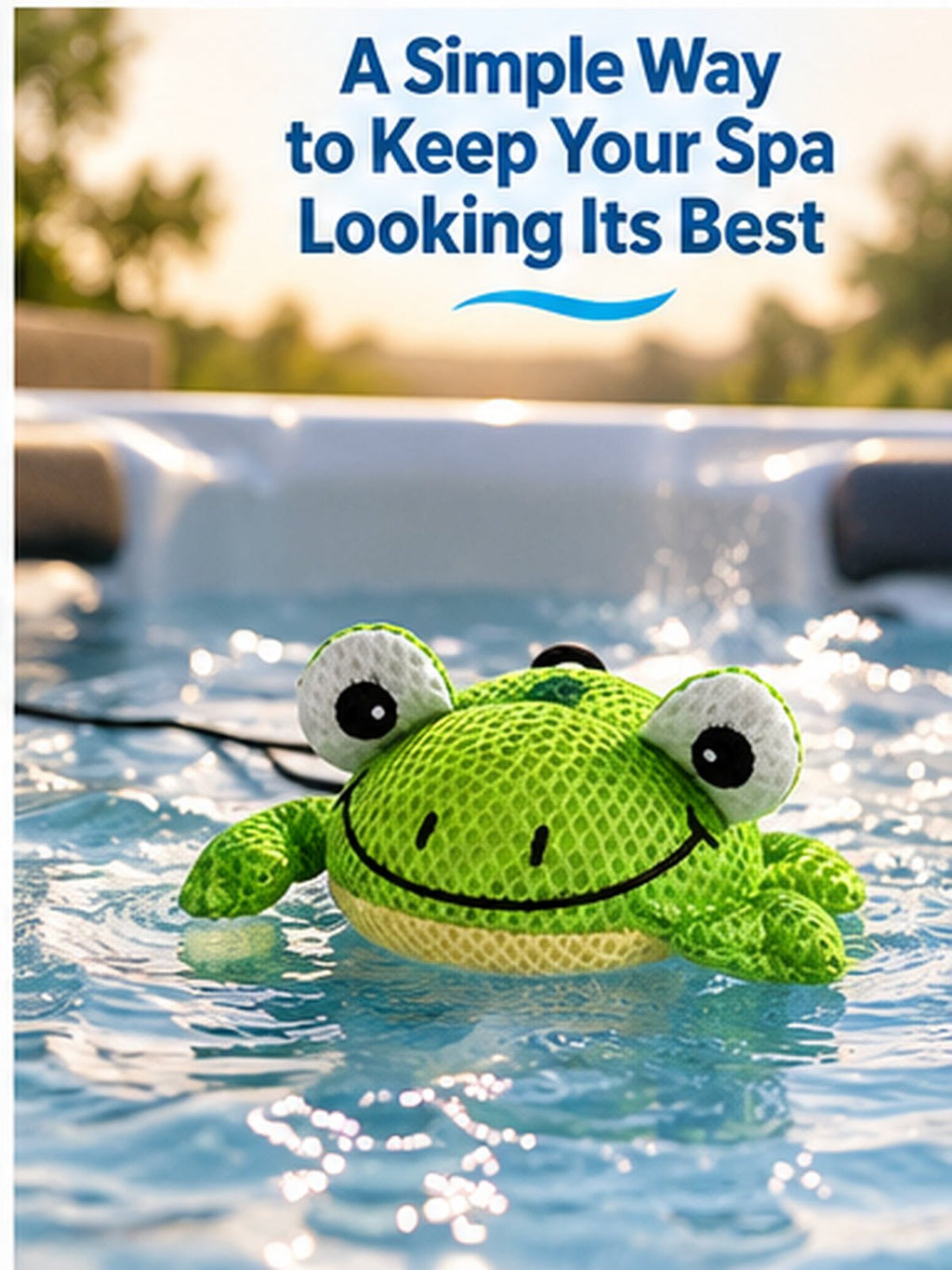 Spa Tender Oil Absorber Hot Tub/ Spa Frog 2 Pack – Washable & Reusable Floating Spa Scum Absorbers - Spa Tender Store-Hot Tub & Spa Accessories