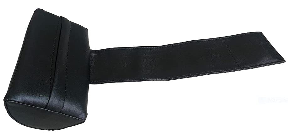 Universal Head Pillows for Outdoor Hot Tubs and Chaise lounges- Adjustable Hot Tub Headrests and Weighted Hot Tub Pillow That Fits Any Spa. Great Replacement Spa Pillows or Spas Headrests.(Black)
