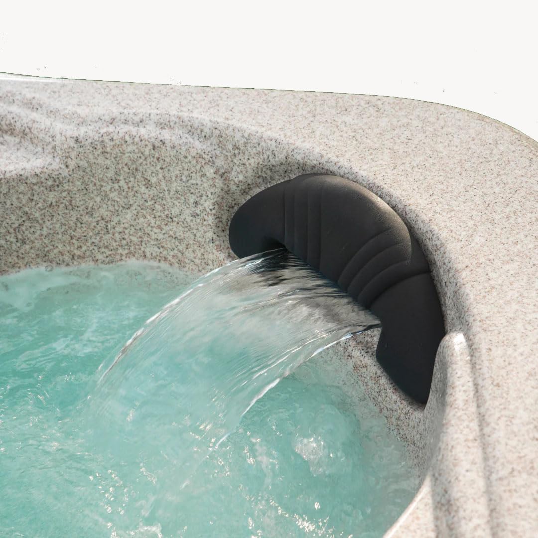 Replacement Waterfall Head Rest Pillows to fit Artesian Island spas hot tubs and Tidal fit Swim Spa Charcoal pillowfall Cushion