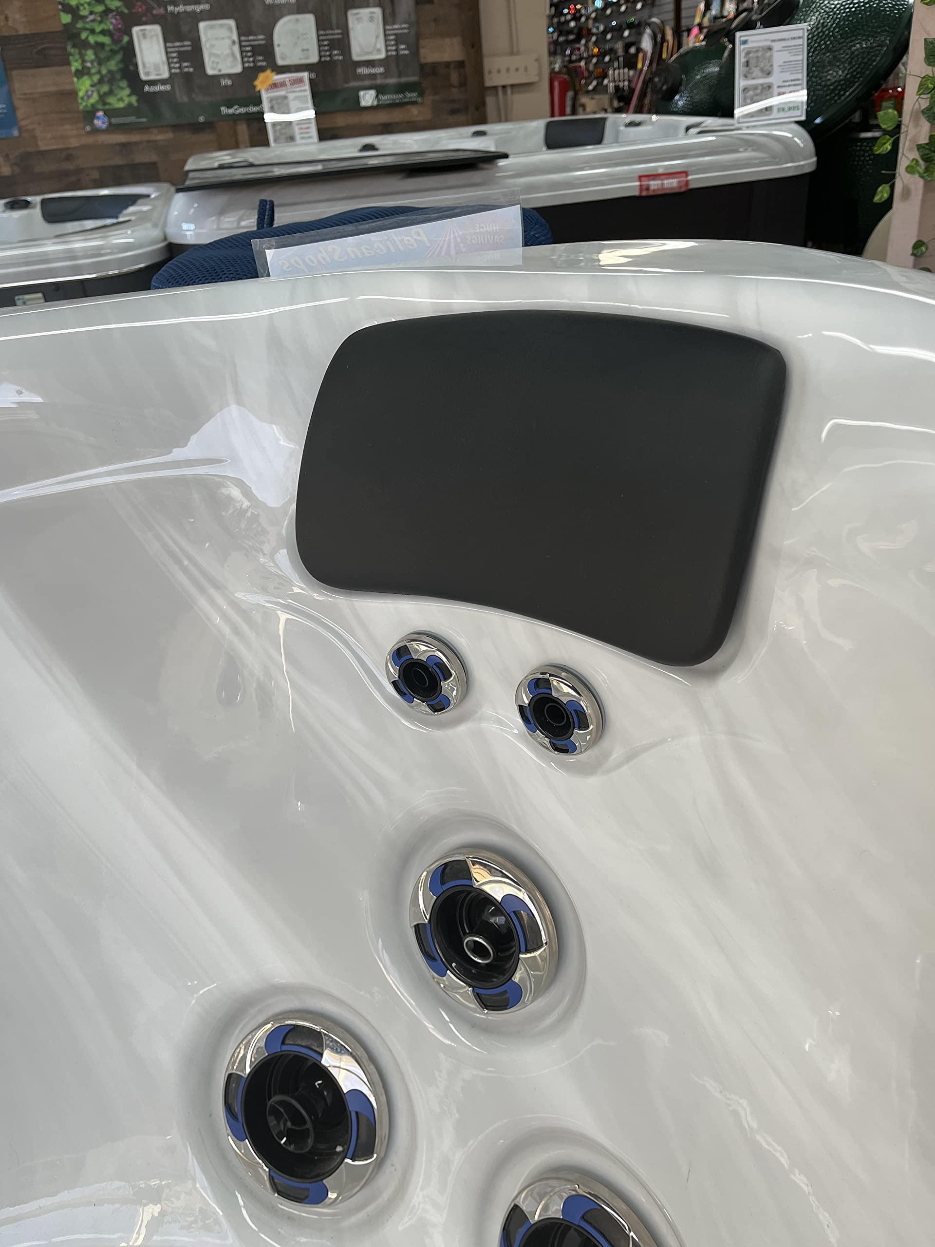 3 Pack Replacement Pillows to fit Cal Spas Hot Tub Designed for 2020-2023 Cal spa Models, This Replacement Pillow is Easy to Install with its Single pin Design, no Tools Required.