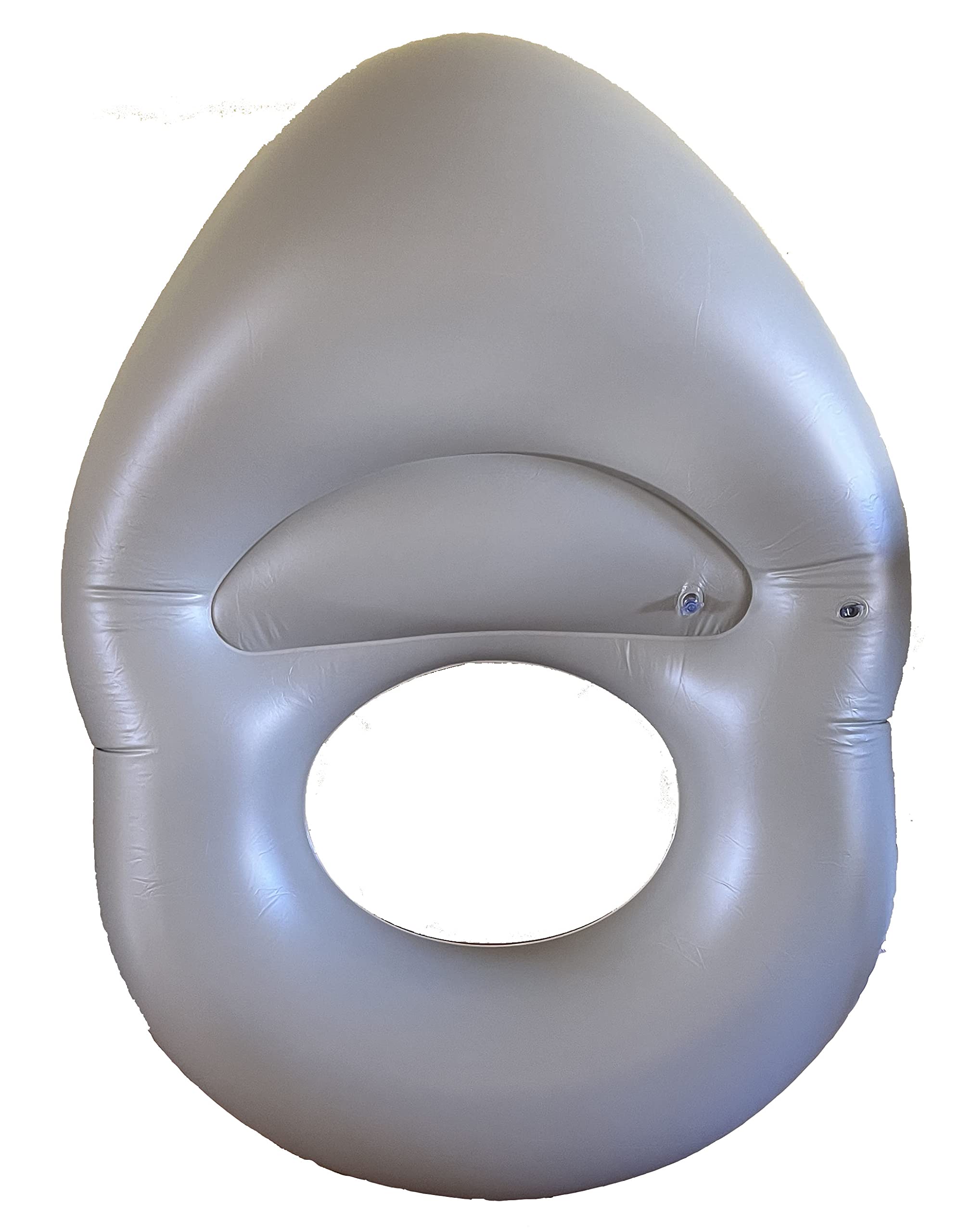 Jumbo Inflatable Shark Head Pool Float! This Cool and Funny Pool Float with Lifelike Features is Perfect for Pool Parties, Birthday Parties,Beach Parties or just a Floating Pool Lounge!