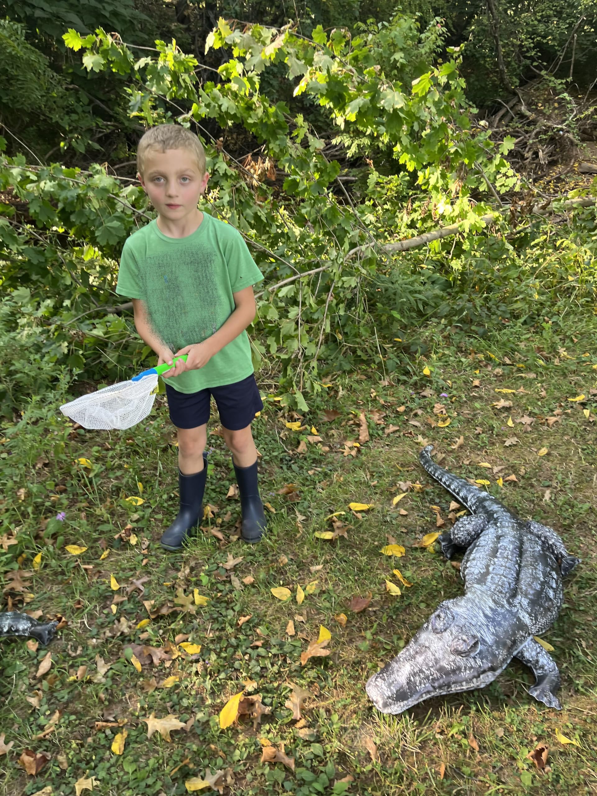 Realistic 46" Alligator Toy Float Funny and Cute. Also Serves as a Duck Deterrent for Lakes and Pool Areas. Perfect for Luau, Safari, or Jungle Party Decorations and Animal-Themed Birthday Parties.