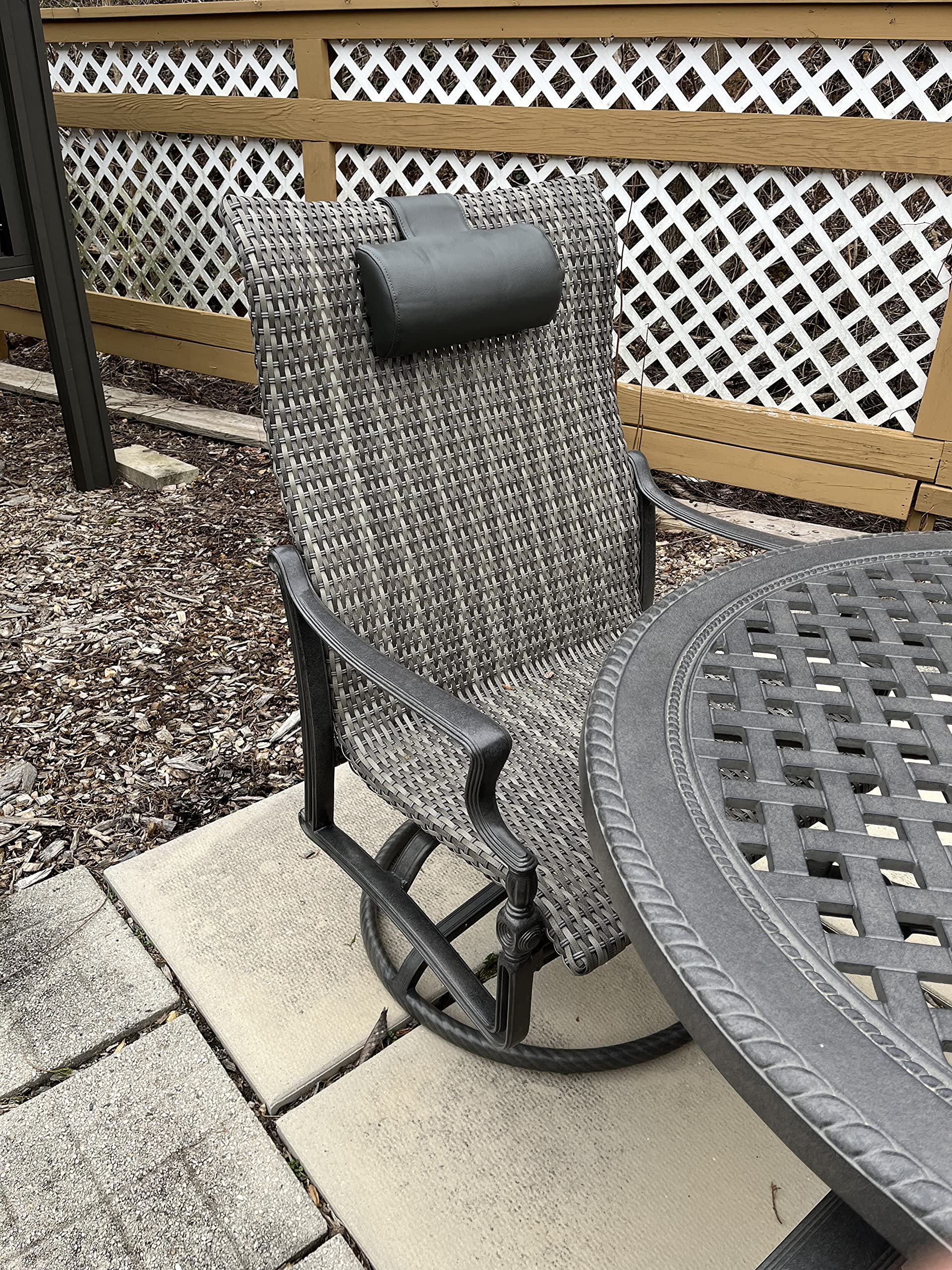 Durable Outdoor Pillow Designed for Chaise Lounge to be Used with virtually Any hot tub, on Any Chair, Chaise Lounge, Outdoor Bed, or Even on The Beach