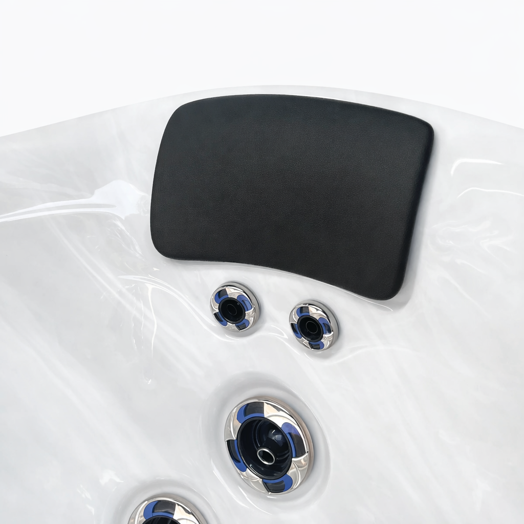3 Pack Replacement Head Rest Pillows to fit Cal Spas Hot Tub Designed for 2019-2024 Cal spa Models, This Replacement Pillow is Easy to Install with its Single pin Design, no Tools Required.