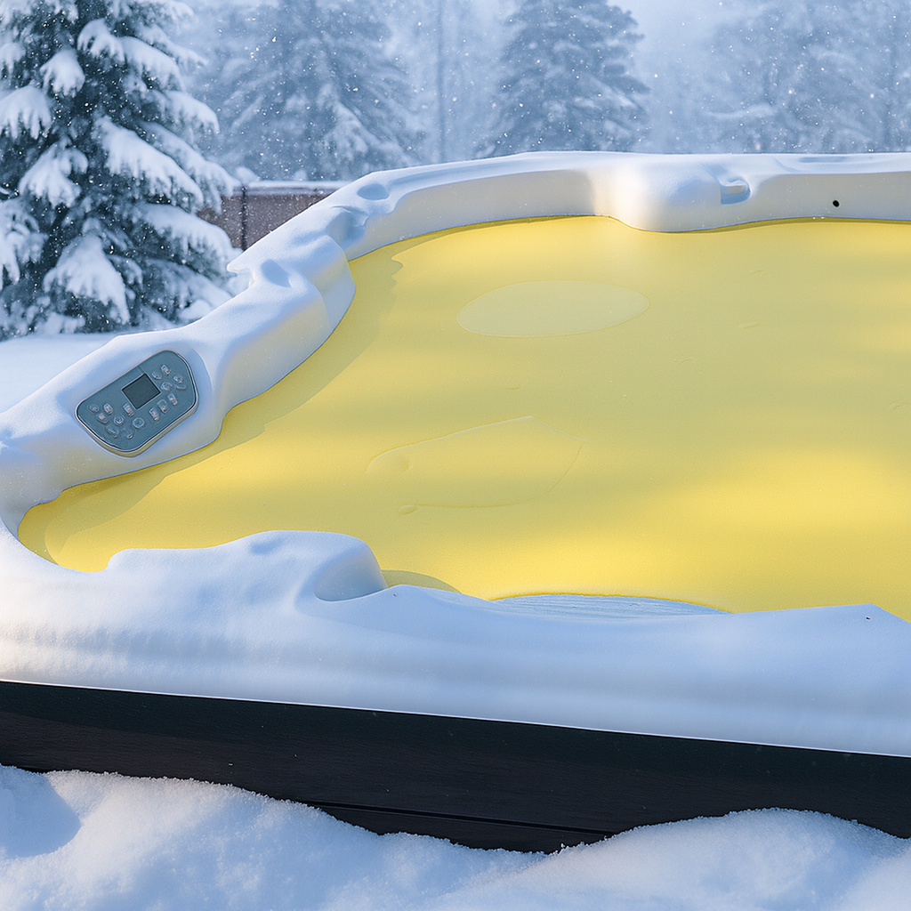 Floating Thermal Spa Cover Blanket for hot tub 7'x6' x3/8", Summer or Winter,Durable Foam Cover, Solar Blanket in Heat Loss .Protect Hard Cover from Chemical Damage Cut to Size